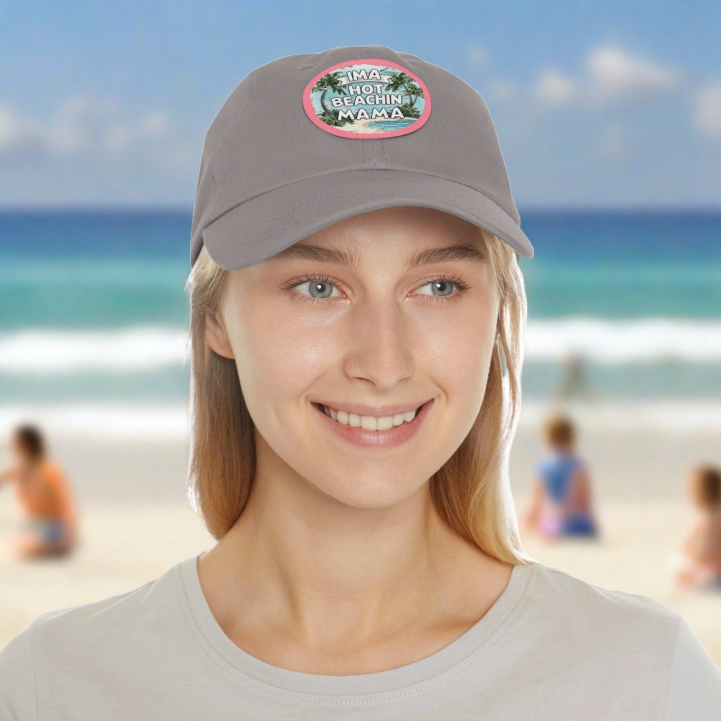 IMA Hot Beachin Momma Cap, Hot Moms Hat, Beach Hair Day Hat - Coastal Collections
