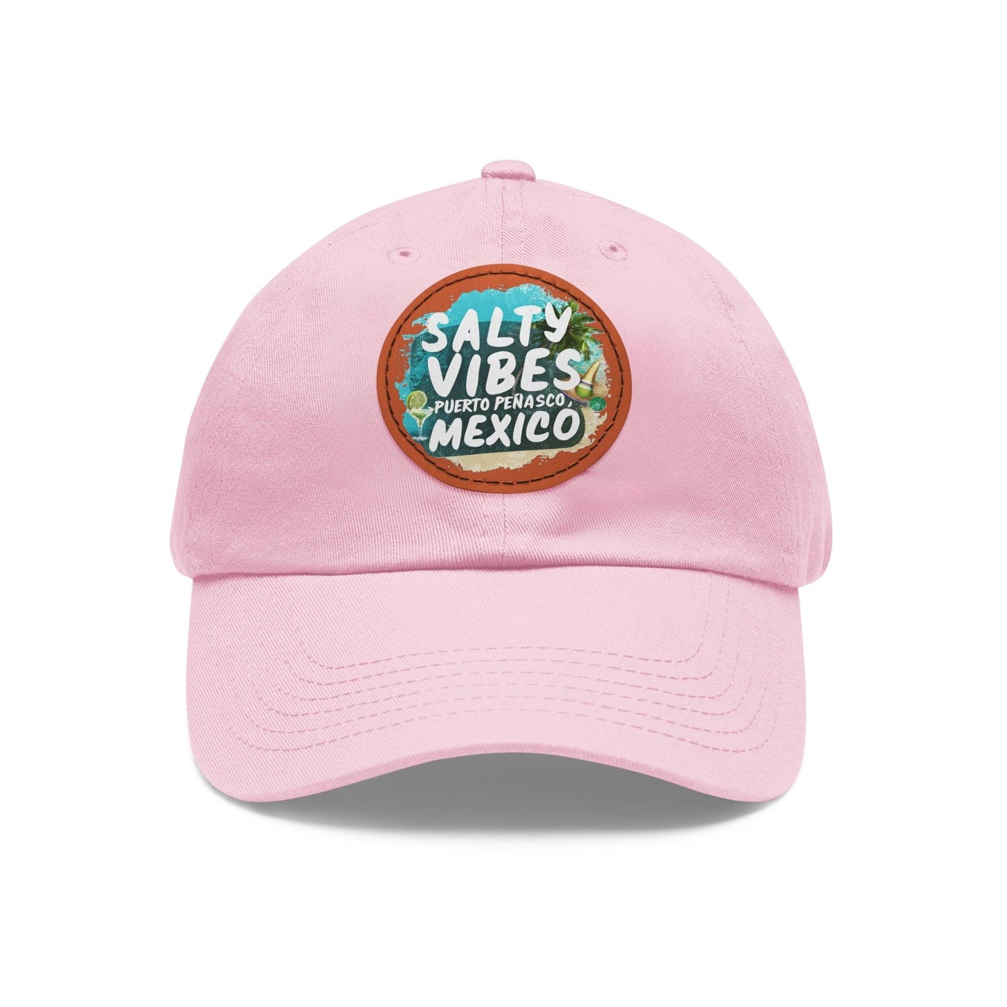 Salty Vibes Puerto Penasco Cap, Beach Hair Day Hat, Inspirational Beach Inspired Cap - Coastal Collections