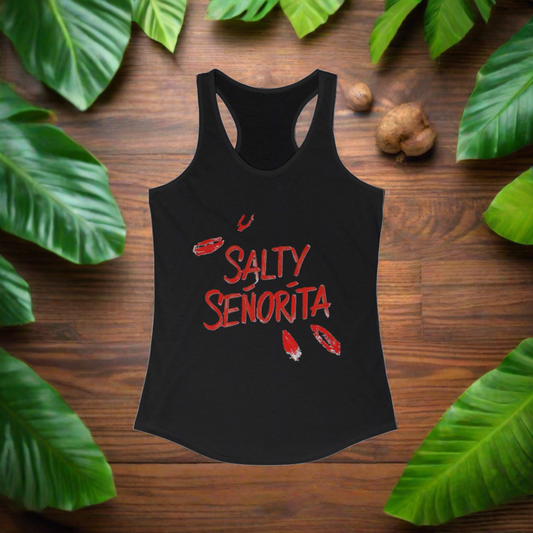Salty Senorita - Racerback Tank