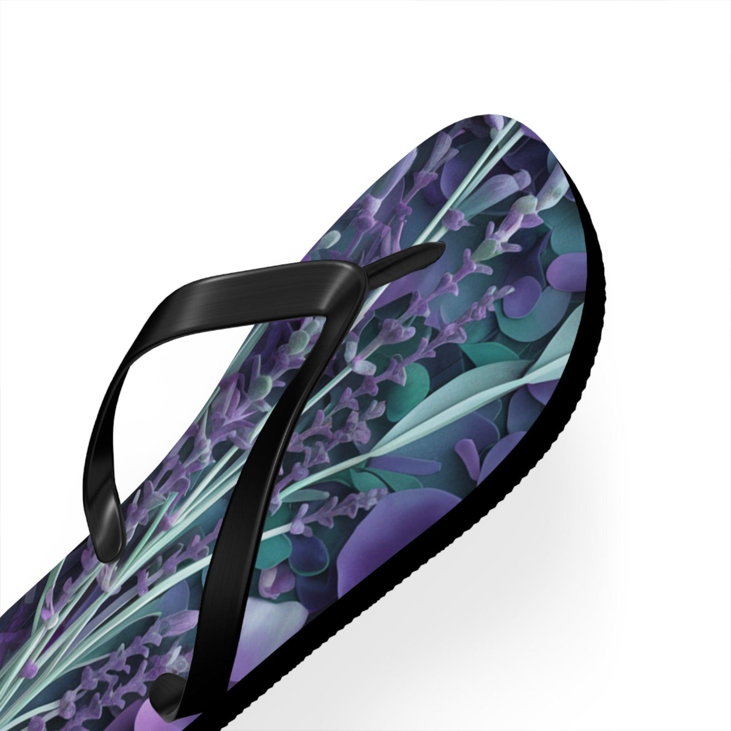 Lavendar Inspired Flip Flops, Express Your Beach Loving Self - Coastal Collections