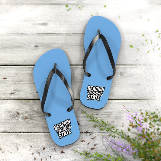 Beachin Happy State - Flip Flops, Sandals