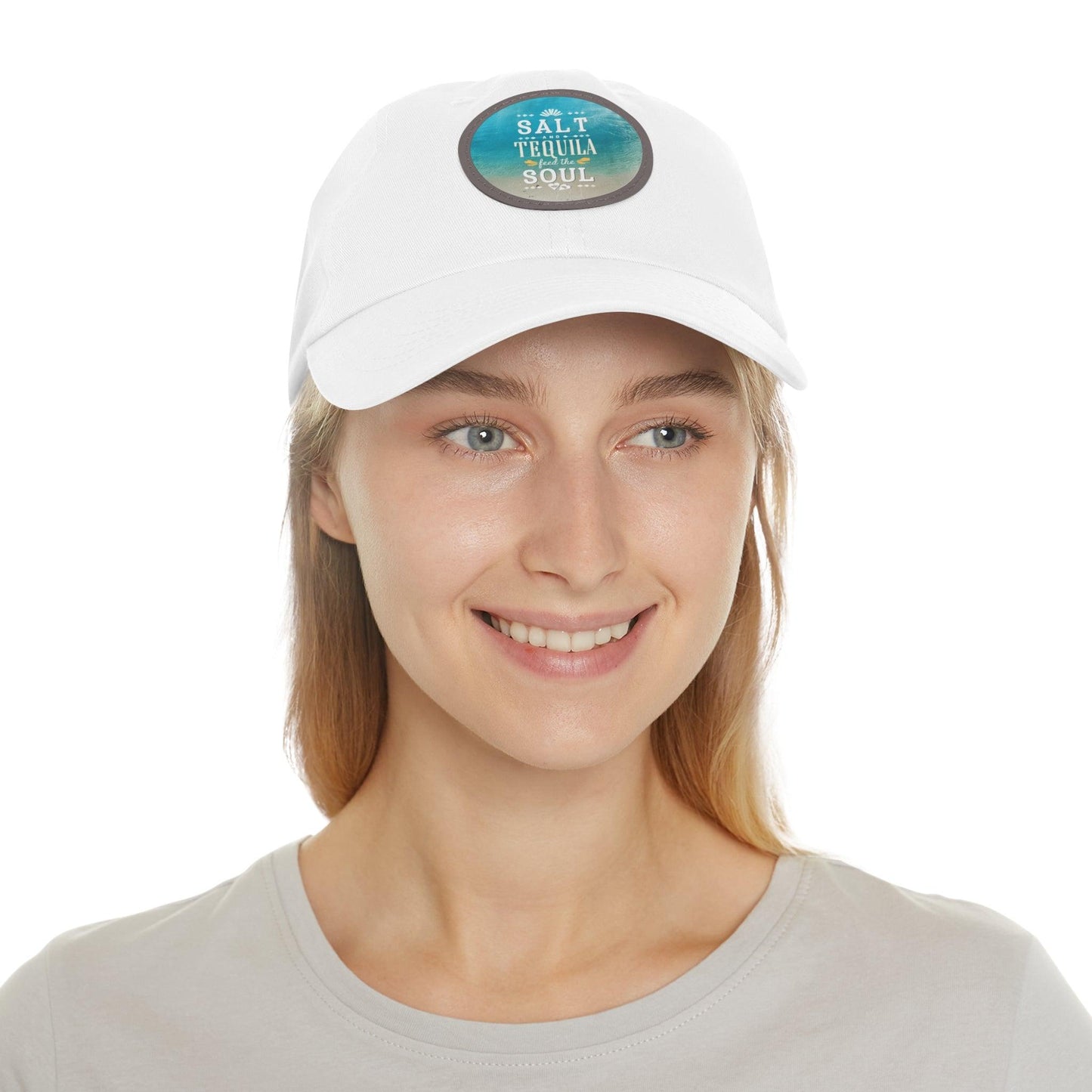 Salt and Tequila Feed the Soul Cap, Beach Hair Day Hat - Coastal Collections