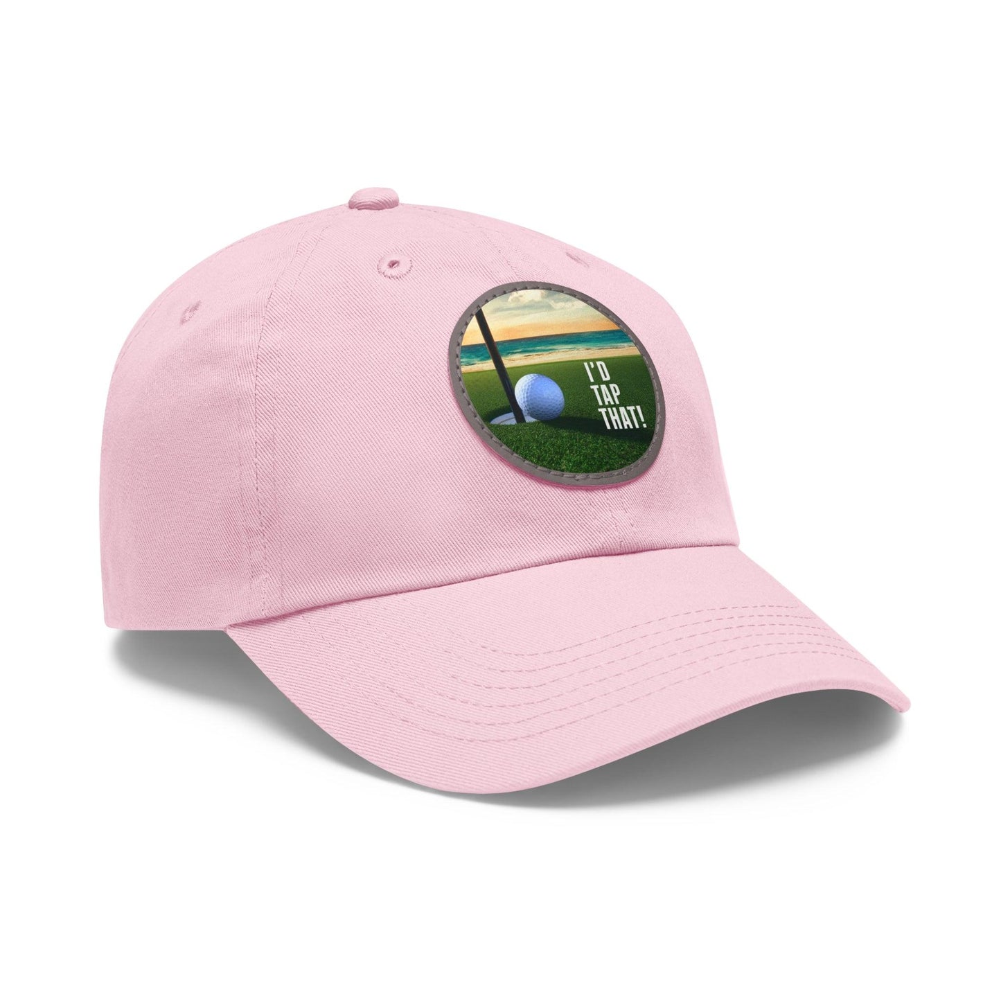 I'd Tap that Beach Side Golfing Hat, Funny Saying Beach Cap, Gulf Inspired Cap - Coastal Collections