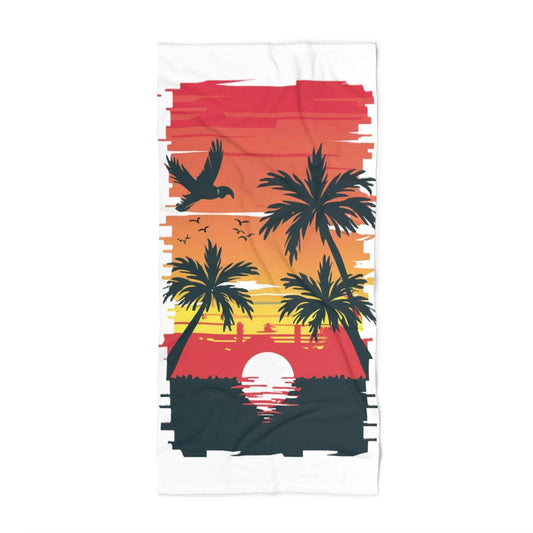 Sunset at the Beach, Beach Towel - Coastal Collections