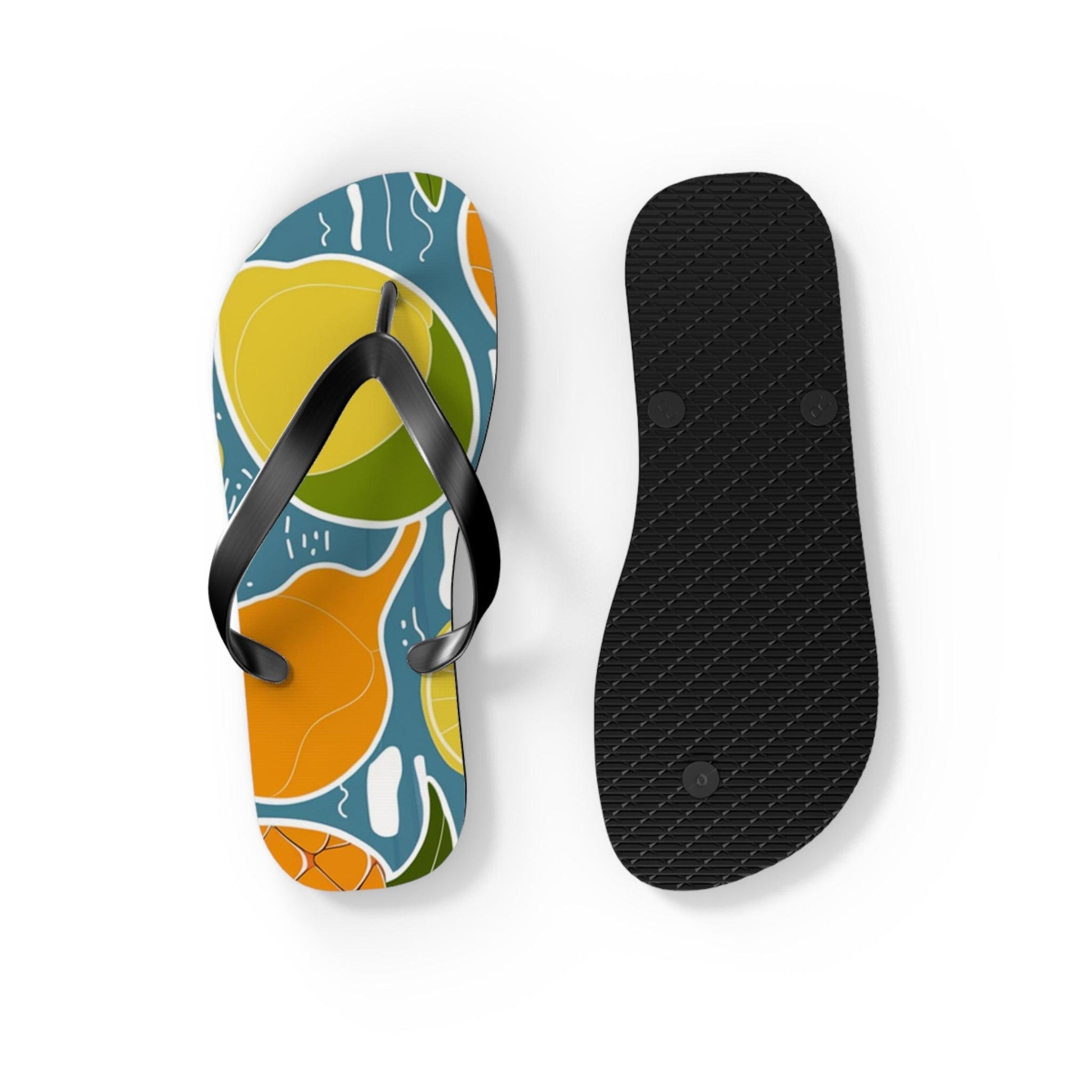 Tropical Fruit Inspired Flip Flops, Express Your Beach Loving Self - Coastal Collections