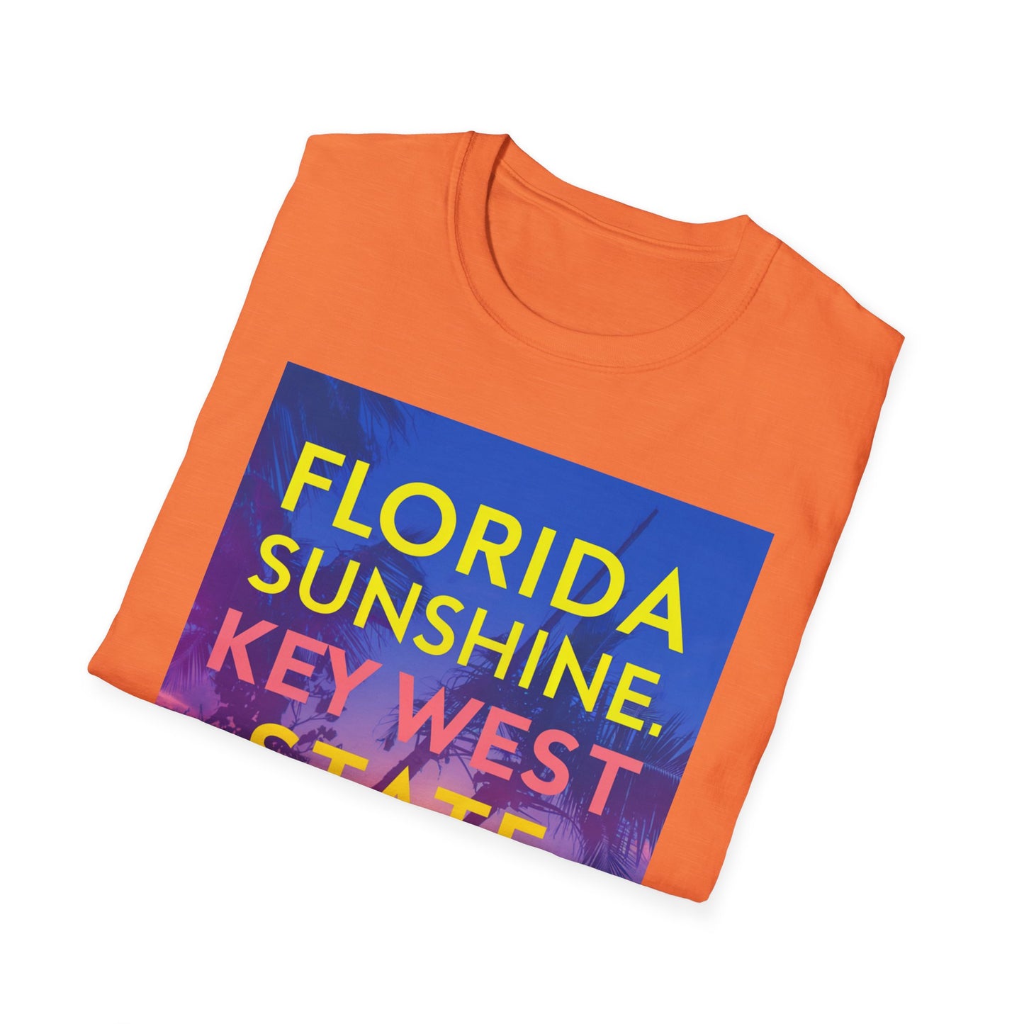 Florida Sunshine, Keywest - Unisex Softstyle T-Shirt