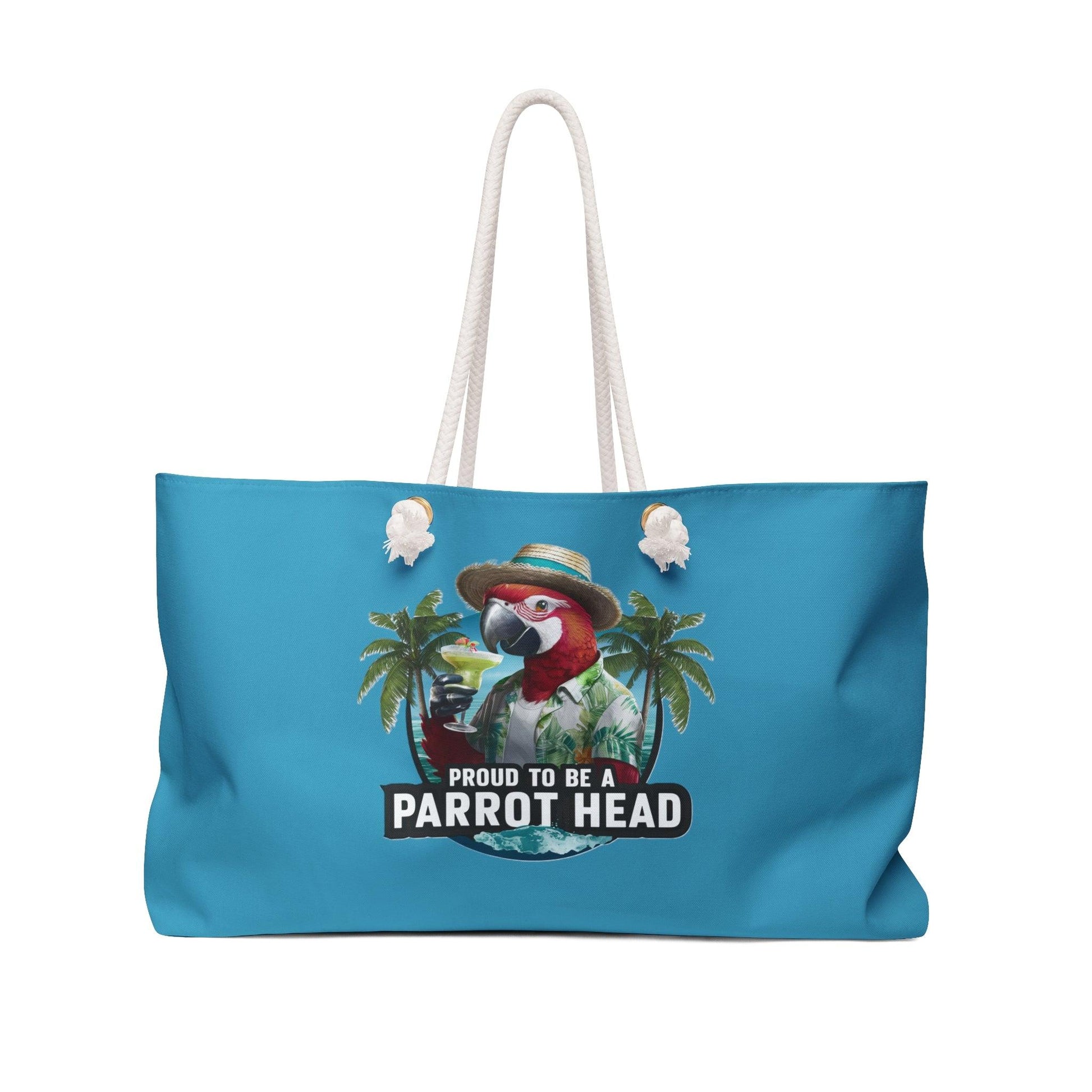 Beachin Styles© Parrot Head Red Parrot Weekender Bag - Coastal Collections