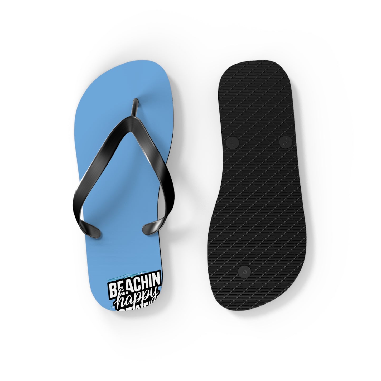 Beachin Happy State - Flip Flops, Sandals