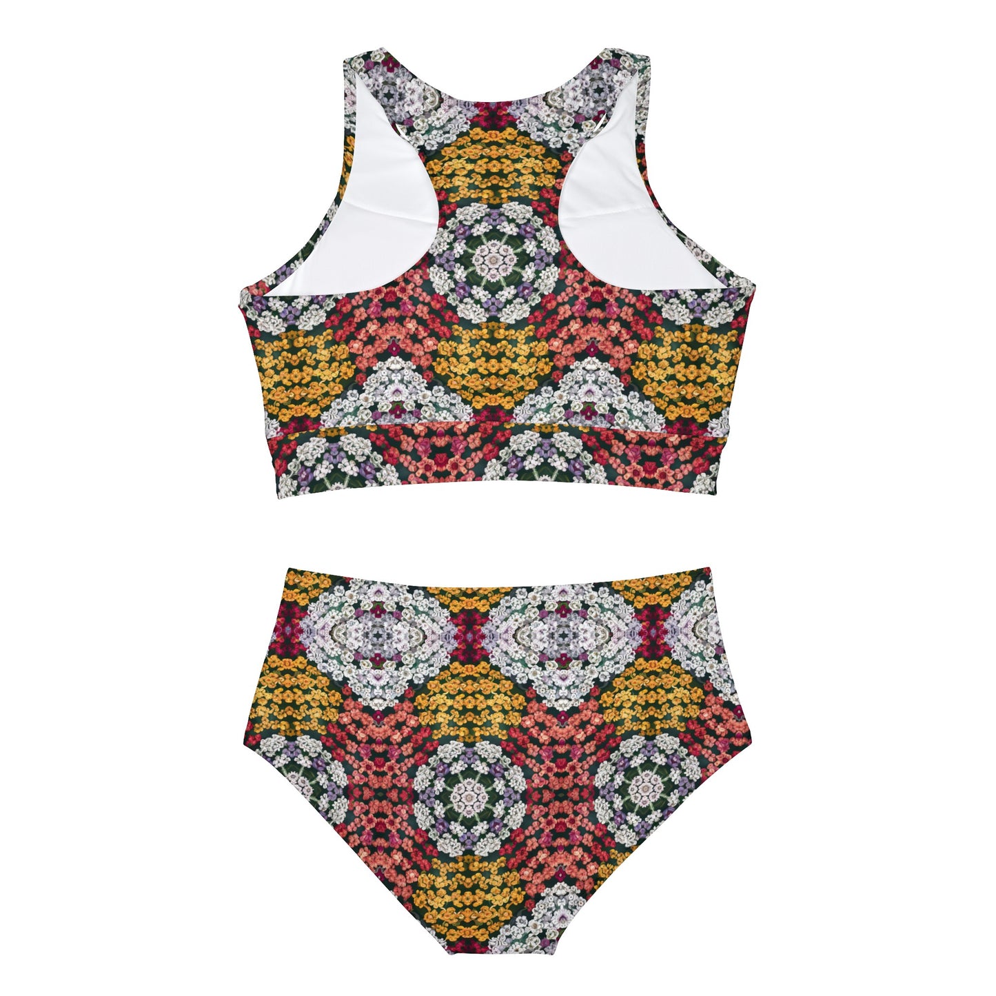 Yarrow Flower Sporty Bikini Set