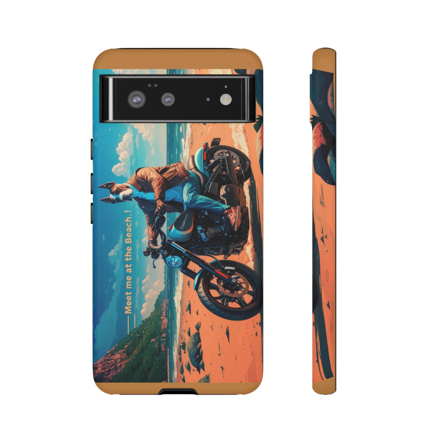 Let's Ride - Great Dane Biker Protective Phone Case