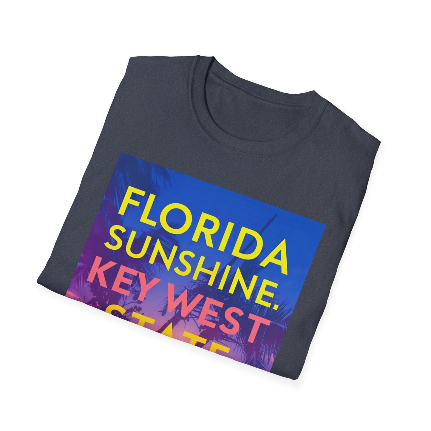 Florida Sunshine, Keywest - Unisex Softstyle T-Shirt