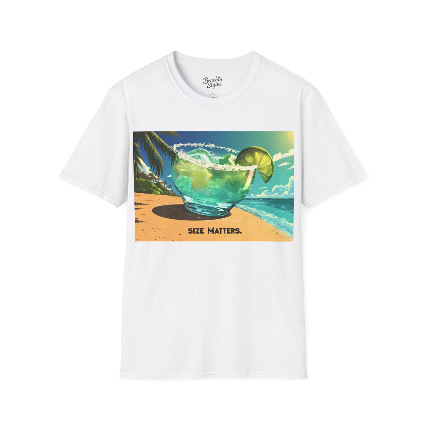 Margarita Size Matters - Unisex Softstyle T-Shirt