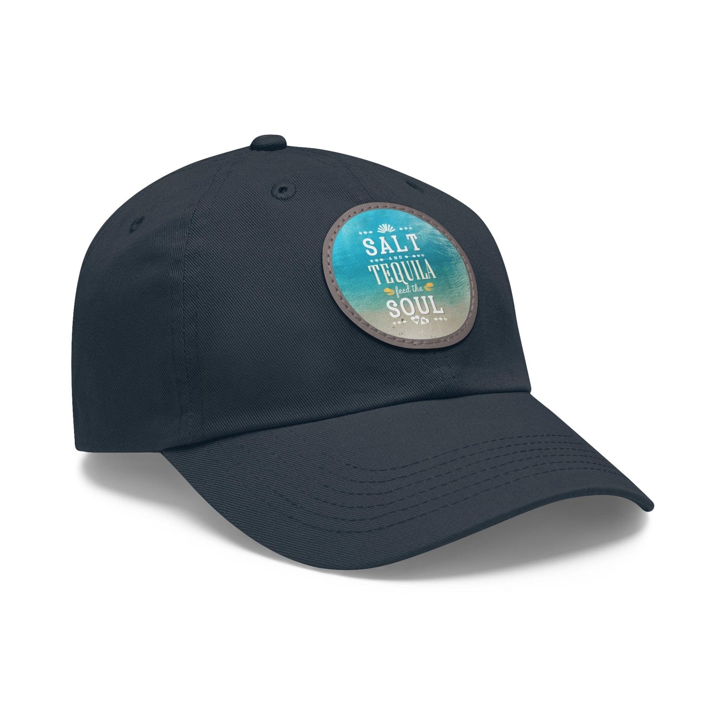 Salt and Tequila Feed the Soul Cap, Beach Hair Day Hat - Coastal Collections