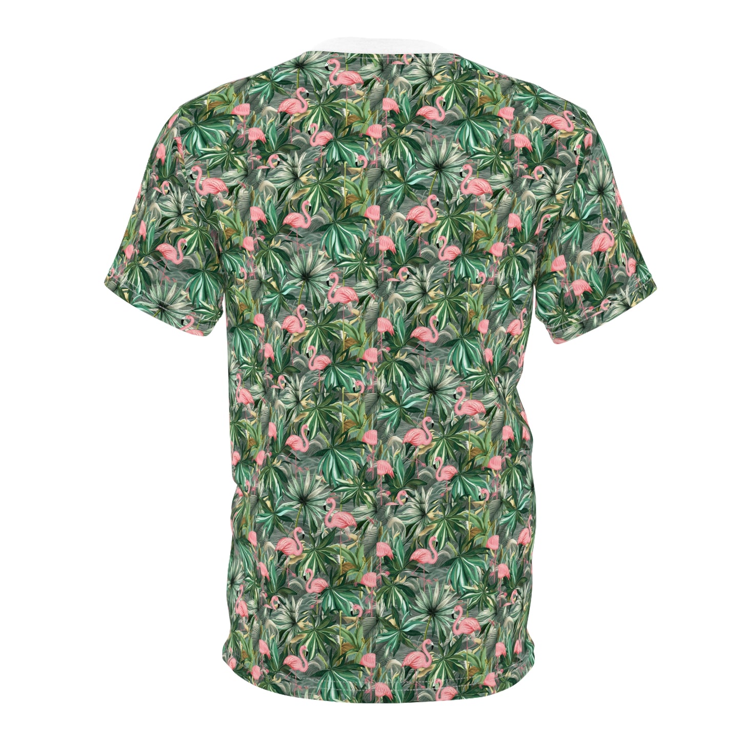 Palm Trees and Flamingos - Men's Tee