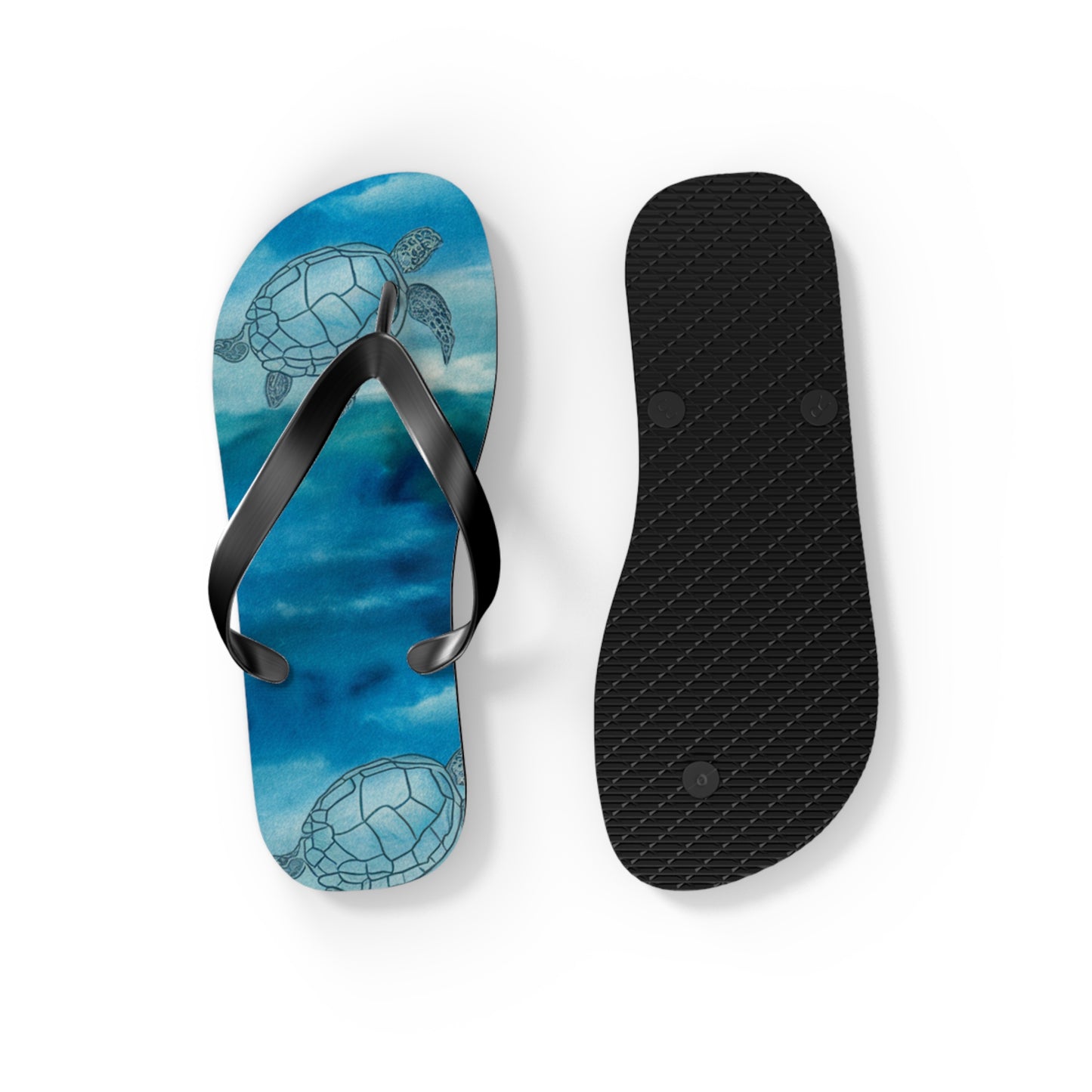 Sea Turtle Beach - Flip Flops, Sandals