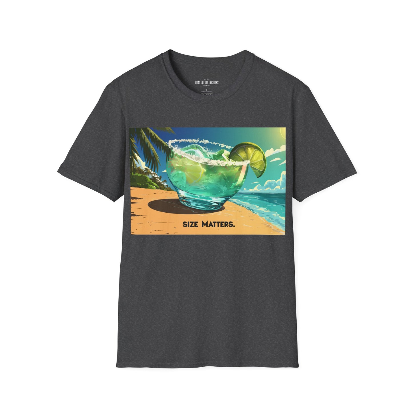 Margarita Size Matters - Unisex Softstyle T-Shirt