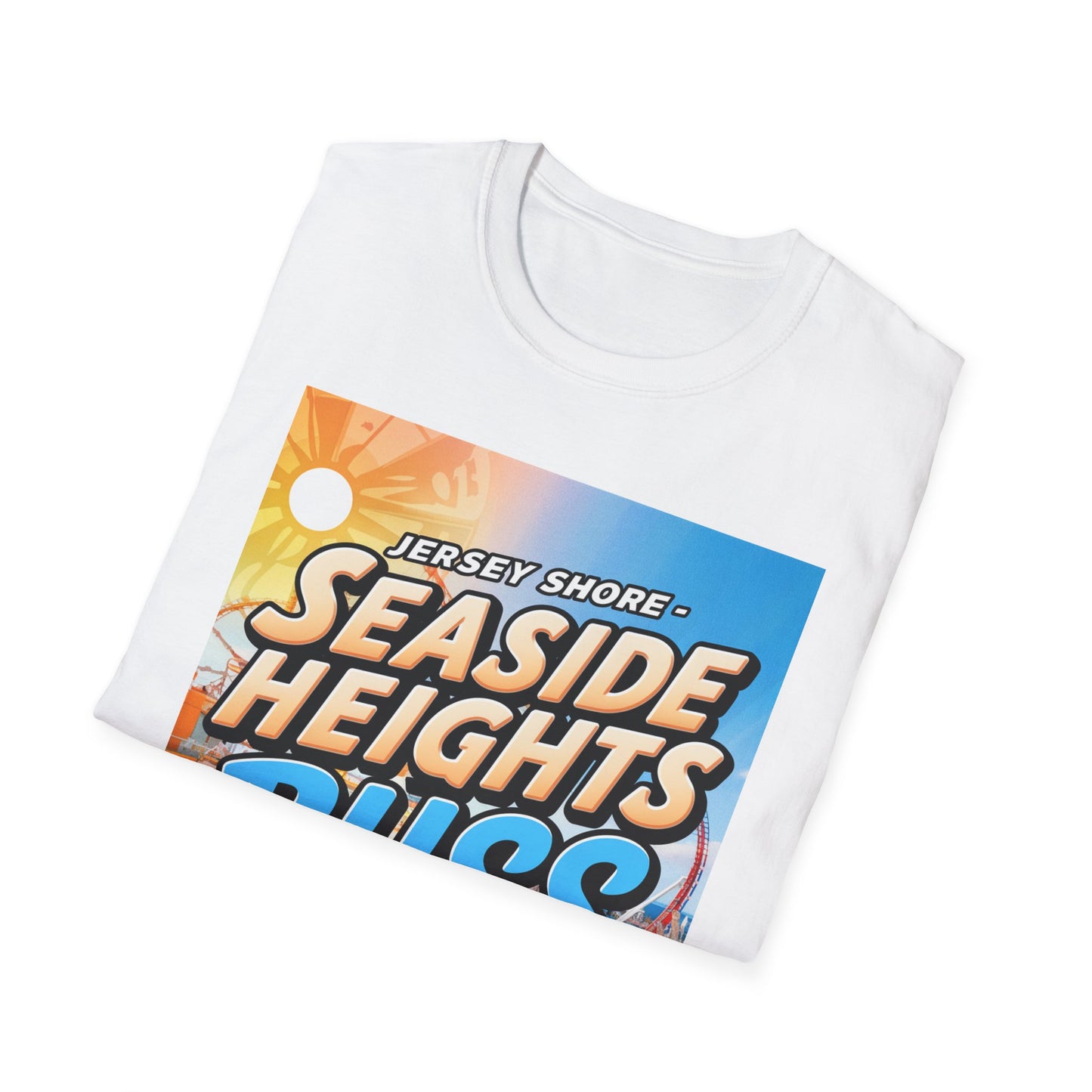 Jersey Shore, Seaside Heights - Unisex Softstyle T-Shirt