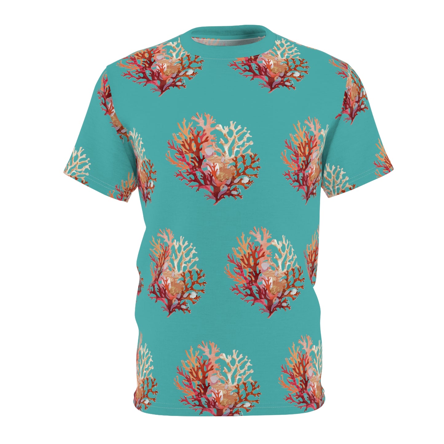 Ocean Blue Coral - Men's Tee