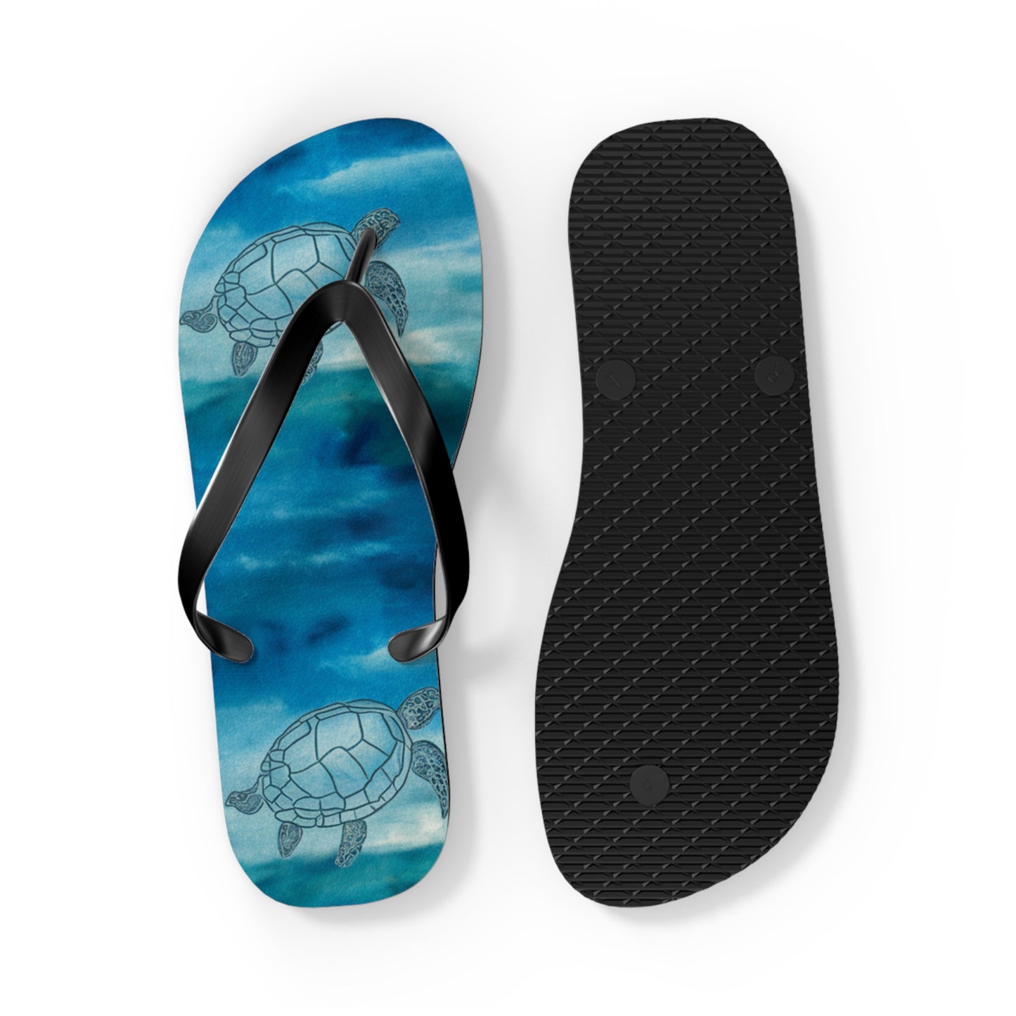 Sea Turtle Beach - Flip Flops, Sandals