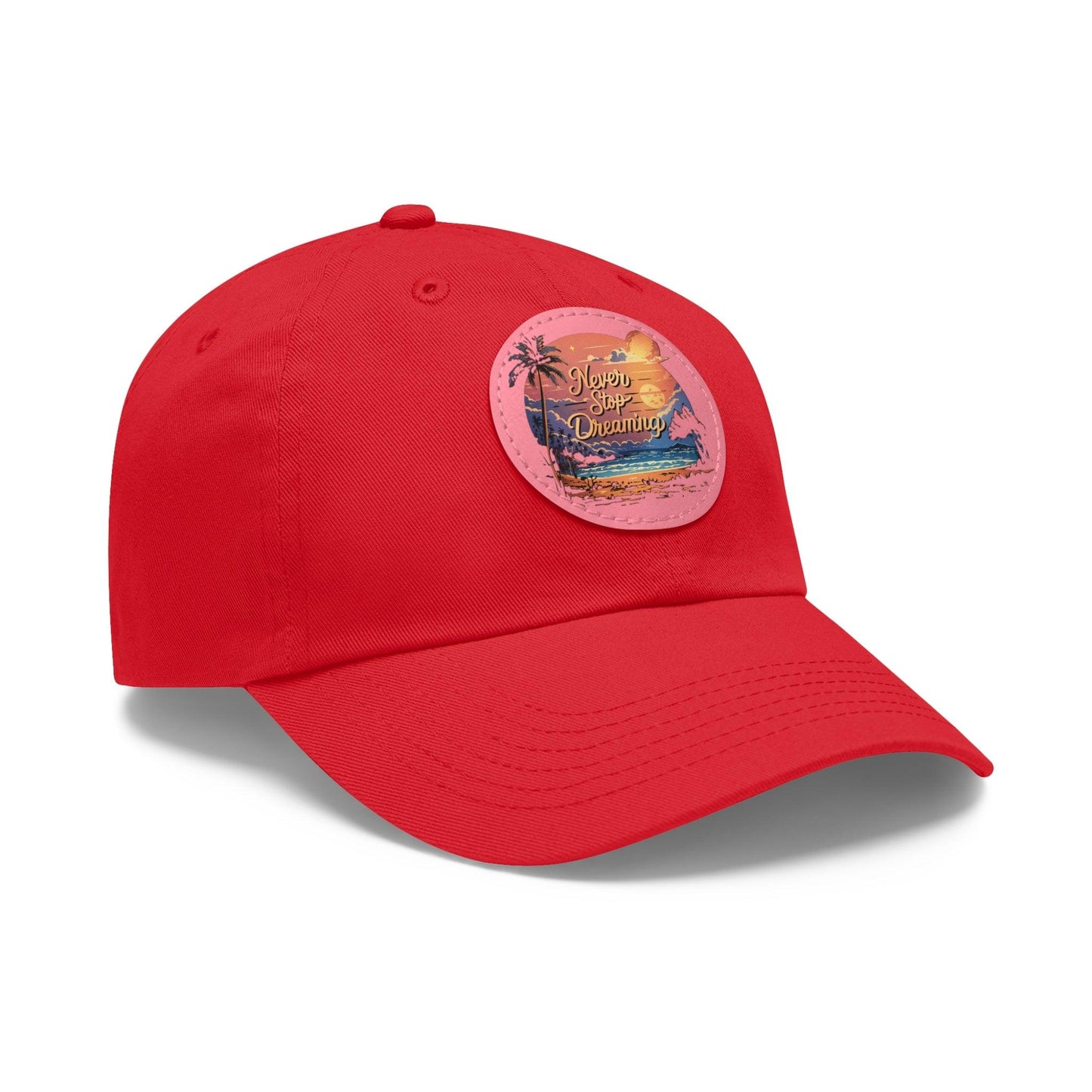 Never Stop Dreamin Cap, Beach Hair Day Hat, Inspirational Beach Inspired Cap - Coastal Collections