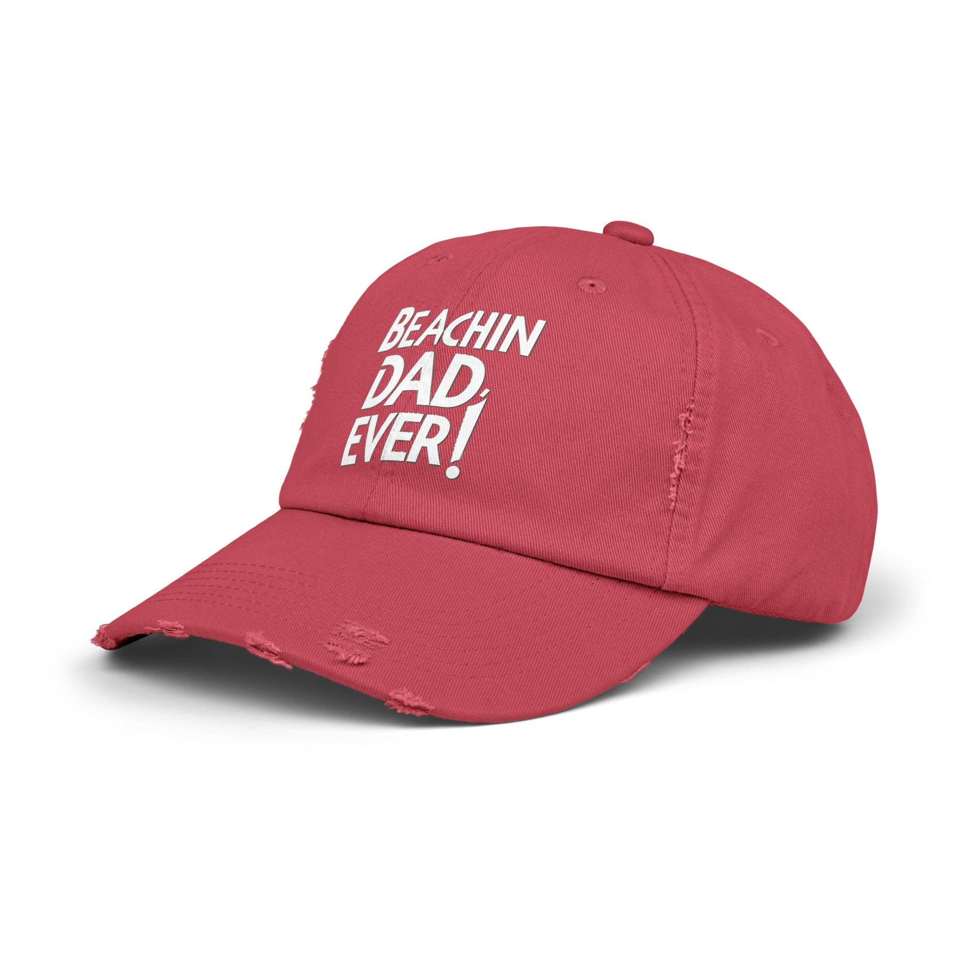 Beachin Dad Ever Distressed Cap - Coastal Collections