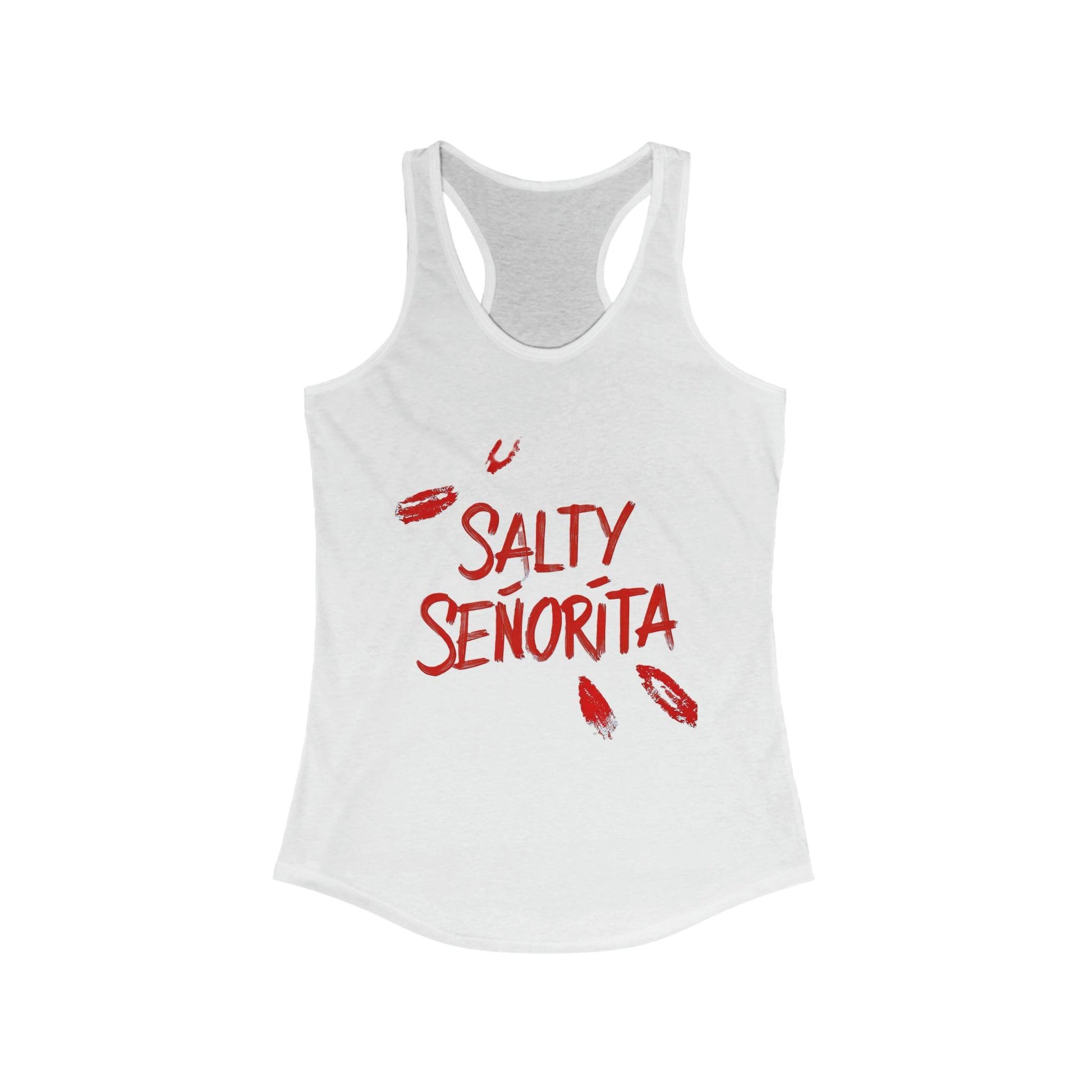 Salty Senorita - Tank Top- Women's Ideal Racerback Tank - Coastal Collections