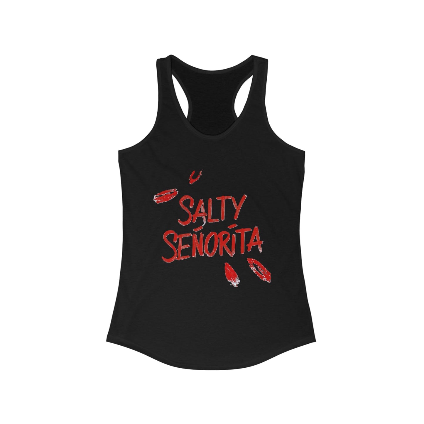 Salty Senorita - Tank Top- Women's Ideal Racerback Tank - Coastal Collections