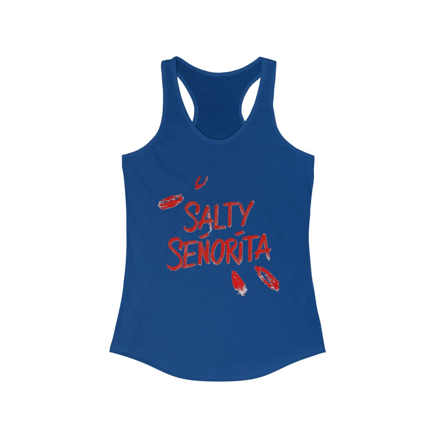 Salty Senorita - Tank Top- Women's Ideal Racerback Tank - Coastal Collections