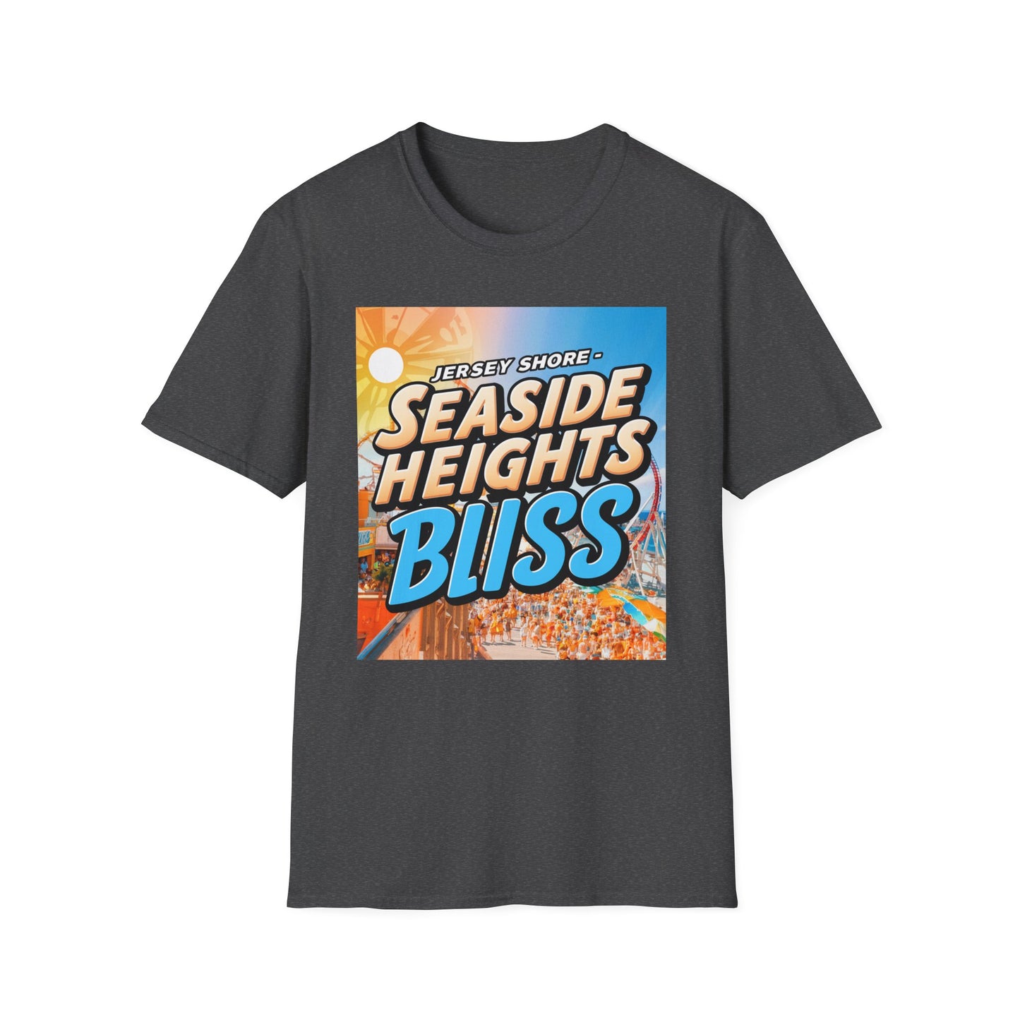 Jersey Shore, Seaside Heights - Unisex Softstyle T-Shirt