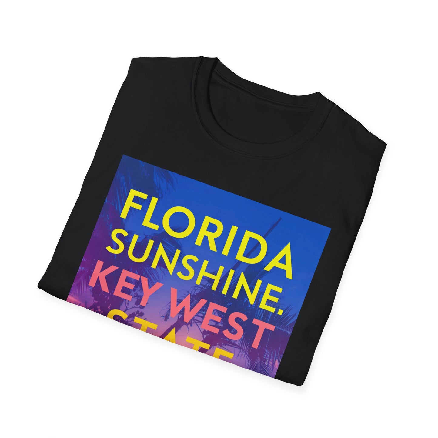 Florida Sunshine, Keywest - Unisex Softstyle T-Shirt