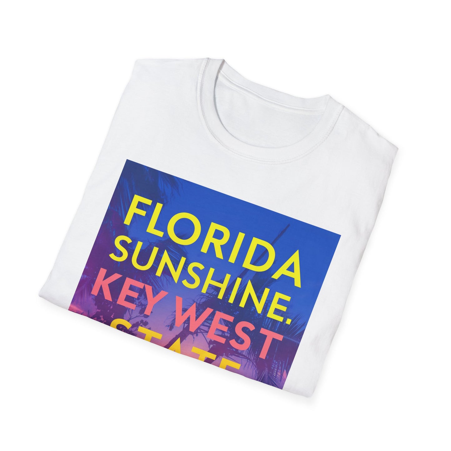 Florida Sunshine, Keywest - Unisex Softstyle T-Shirt