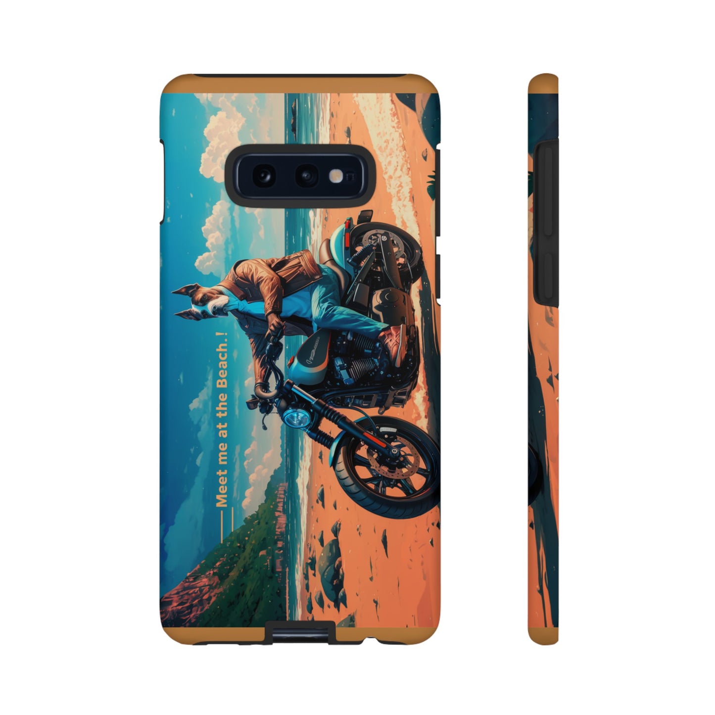 Let's Ride - Great Dane Biker Protective Phone Case