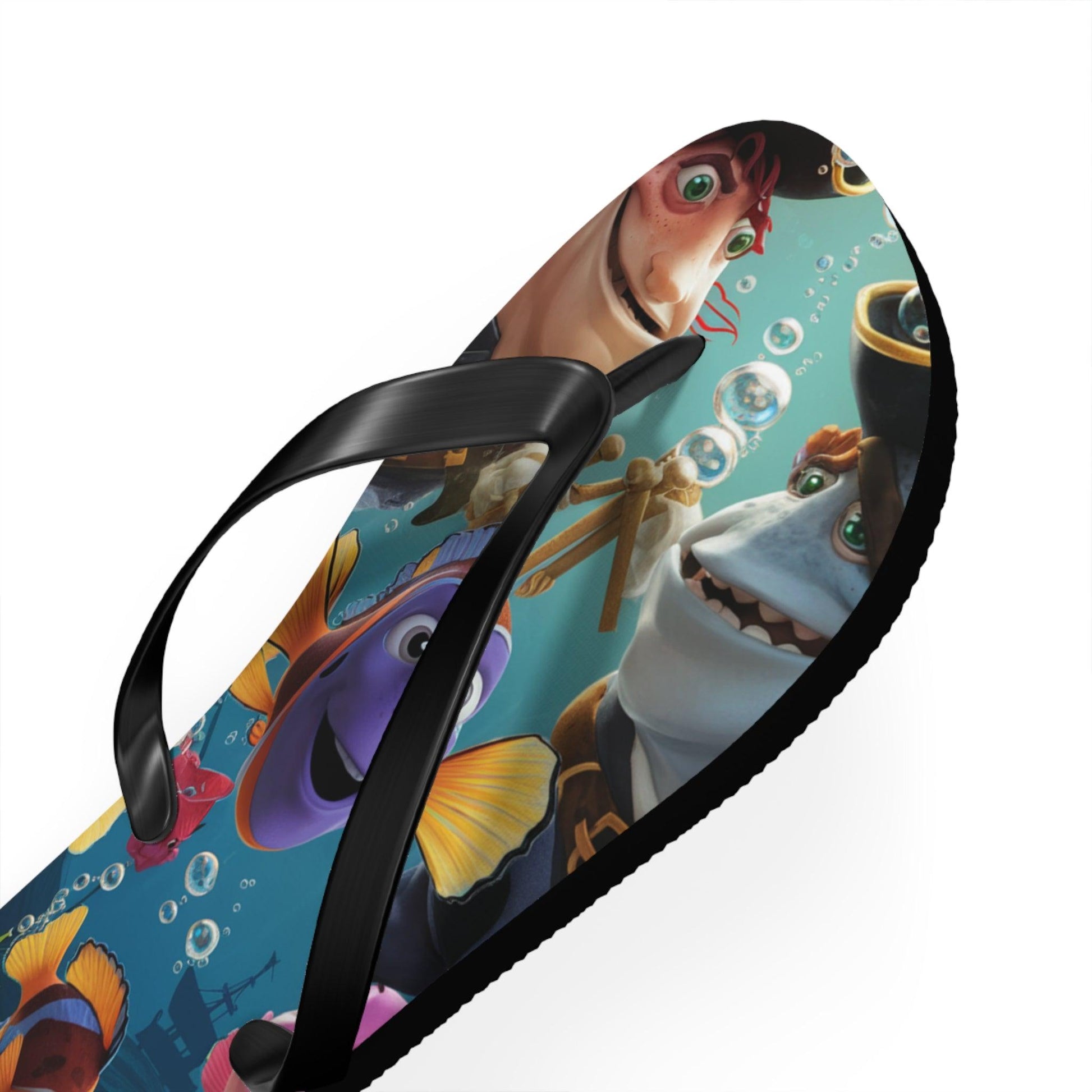 Comical Fish and Pirates Inspired Flip Flops, Express Your Beach Loving Self - Coastal Collections