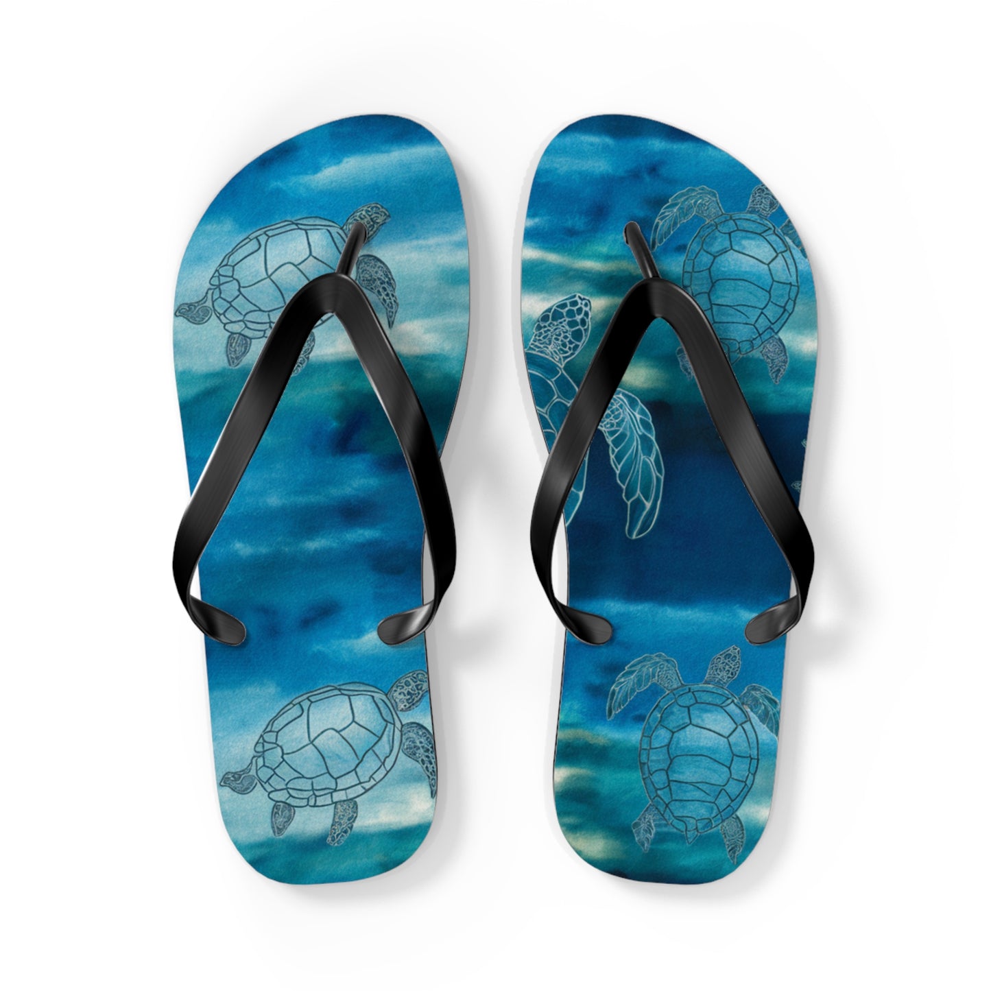 Sea Turtle Beach - Flip Flops, Sandals