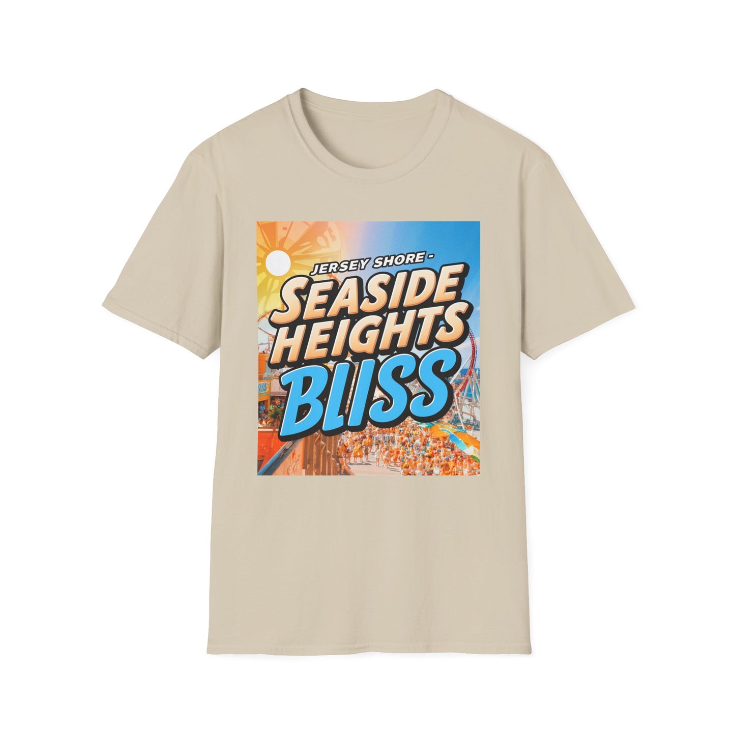 Jersey Shore, Seaside Heights - Unisex Softstyle T-Shirt