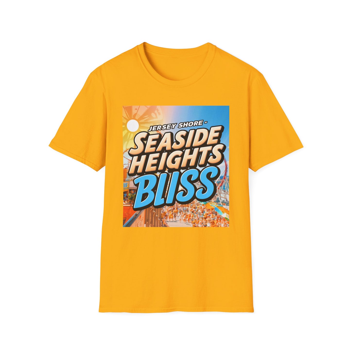 Jersey Shore, Seaside Heights - Unisex Softstyle T-Shirt