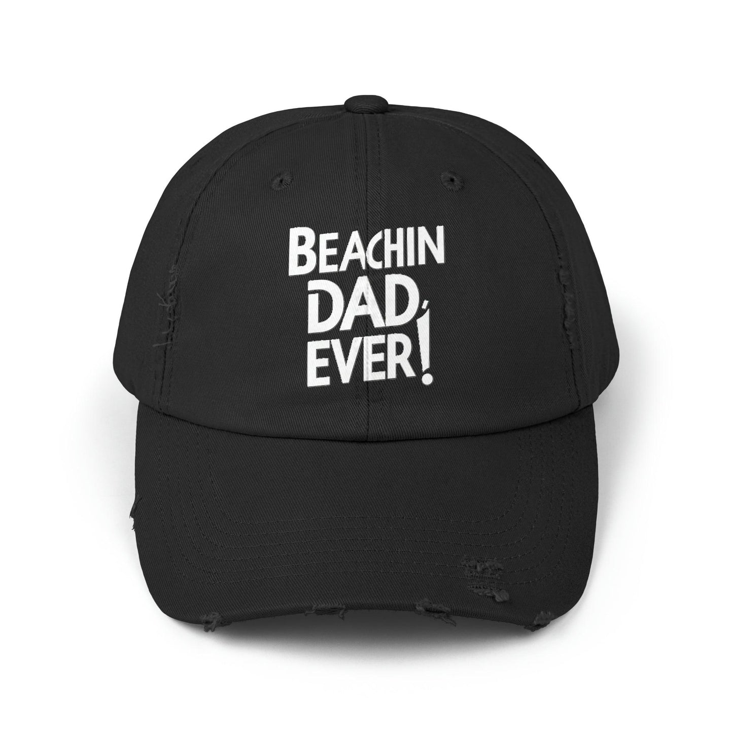 Beachin Dad Ever Distressed Cap - Coastal Collections