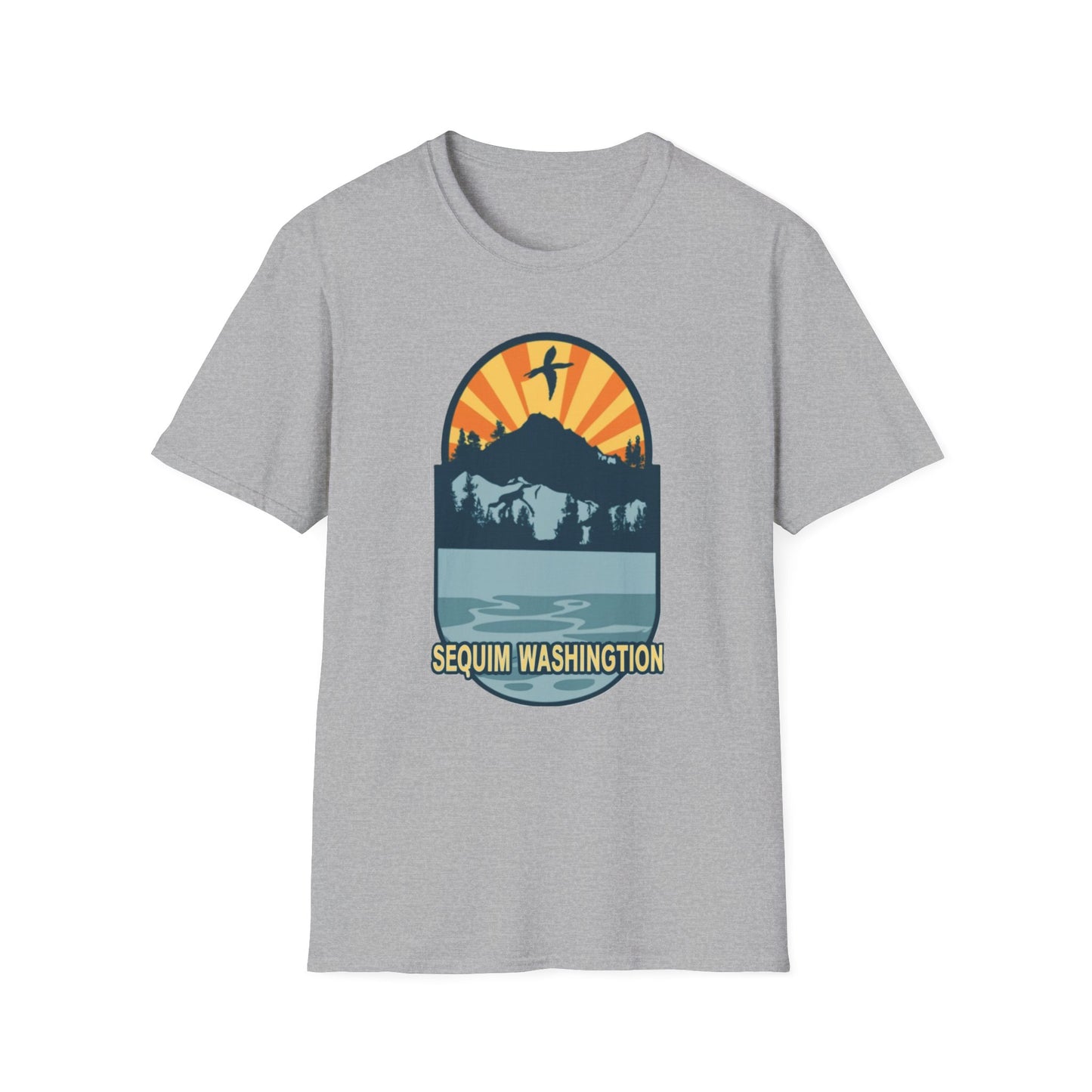 Sequim Washington - Unisex Softstyle T-Shirt