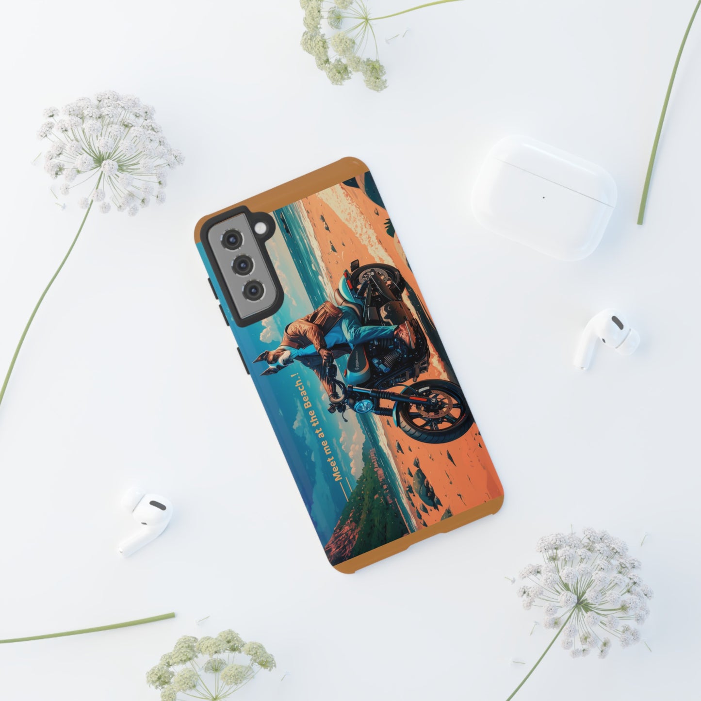 Let's Ride - Great Dane Biker Protective Phone Case