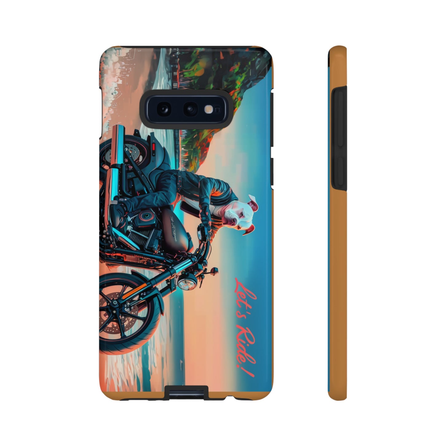 Let's Ride - Bulldog Biker Protective Phone Case