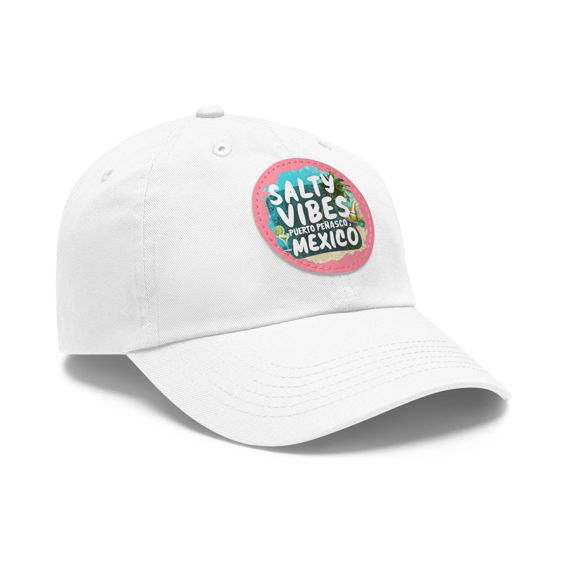 Salty Vibes Puerto Penasco Cap, Beach Hair Day Hat, Inspirational Beach Inspired Cap - Coastal Collections