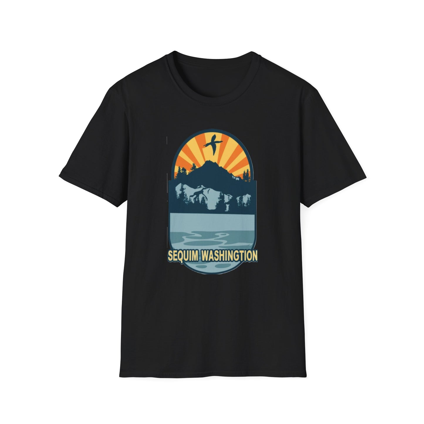 Sequim Washington - Unisex Softstyle T-Shirt