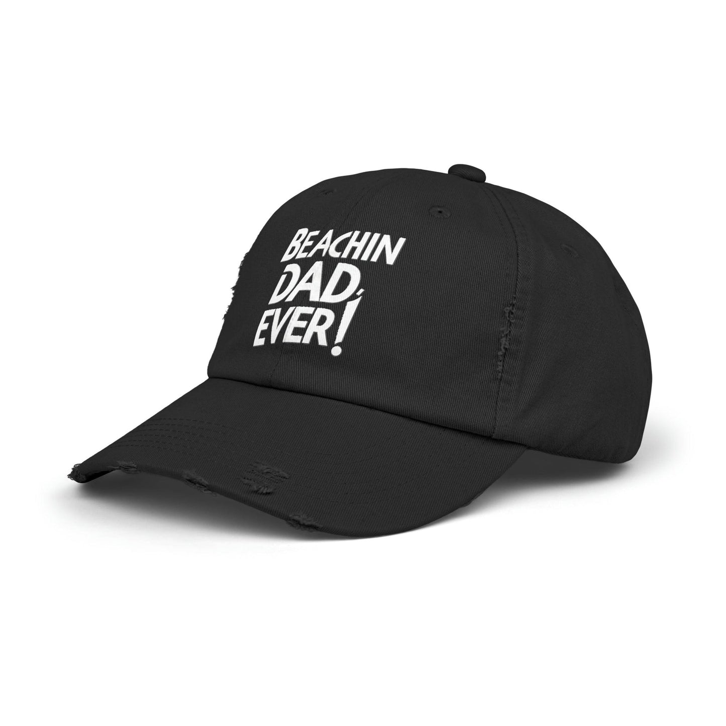 Beachin Dad Ever Distressed Cap - Coastal Collections