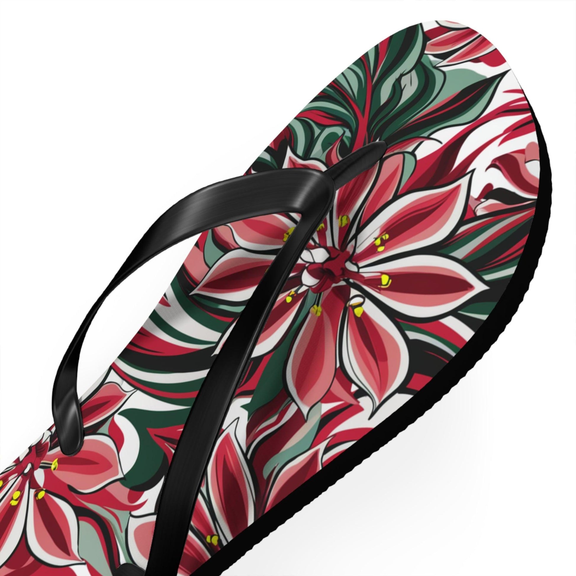 Oleander Flower Inspired Flip Flops, Express Your Beach Loving Self - Coastal Collections