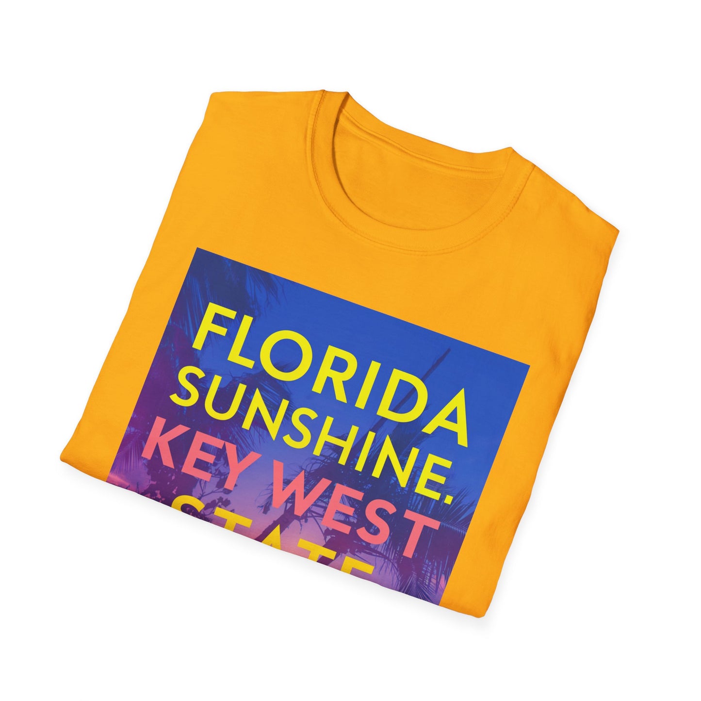 Florida Sunshine, Keywest - Unisex Softstyle T-Shirt