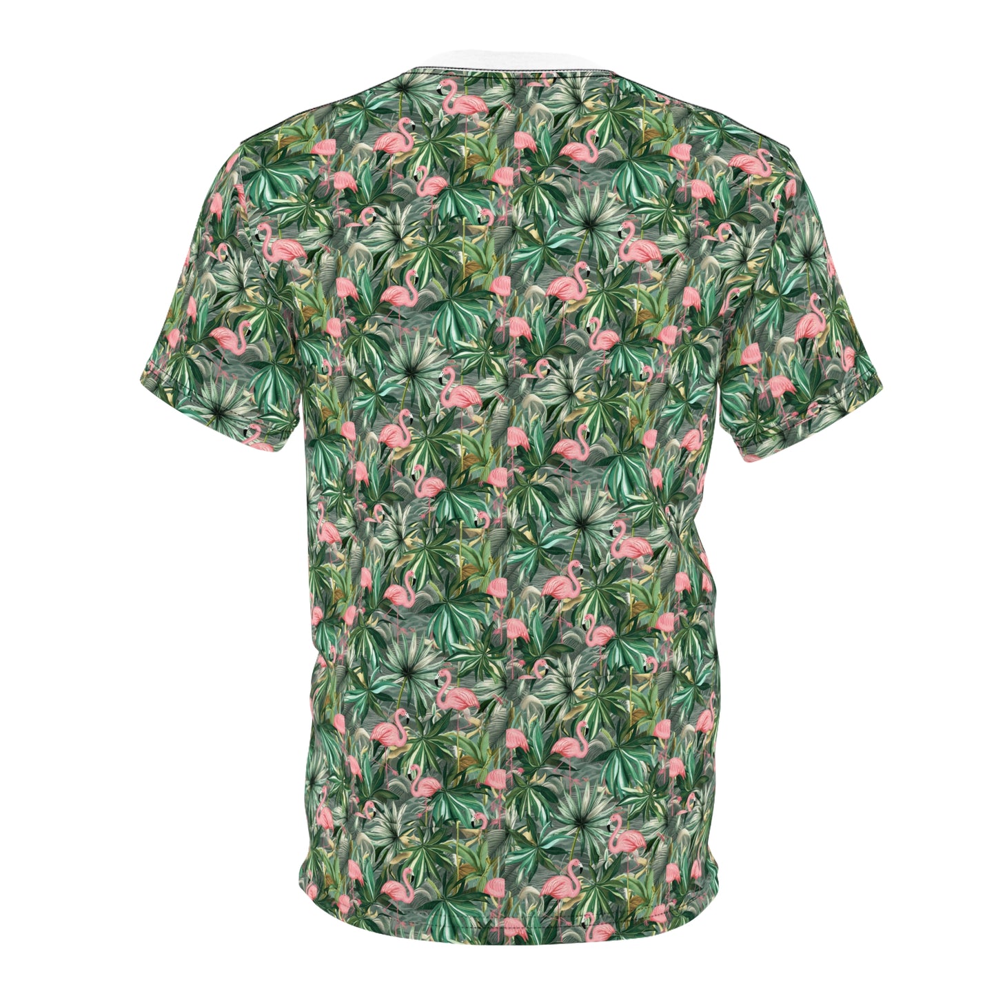 Palm Trees and Flamingos - Men's Tee