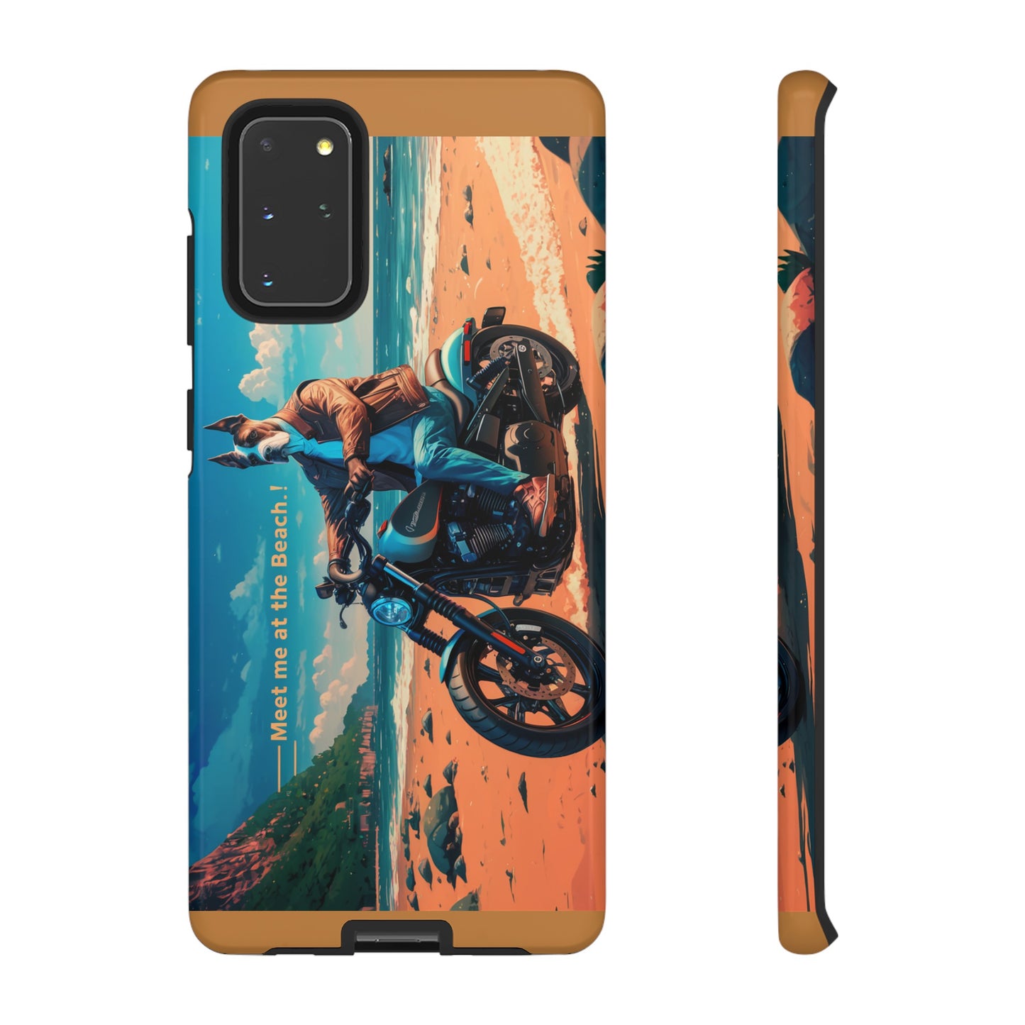 Let's Ride - Great Dane Biker Protective Phone Case