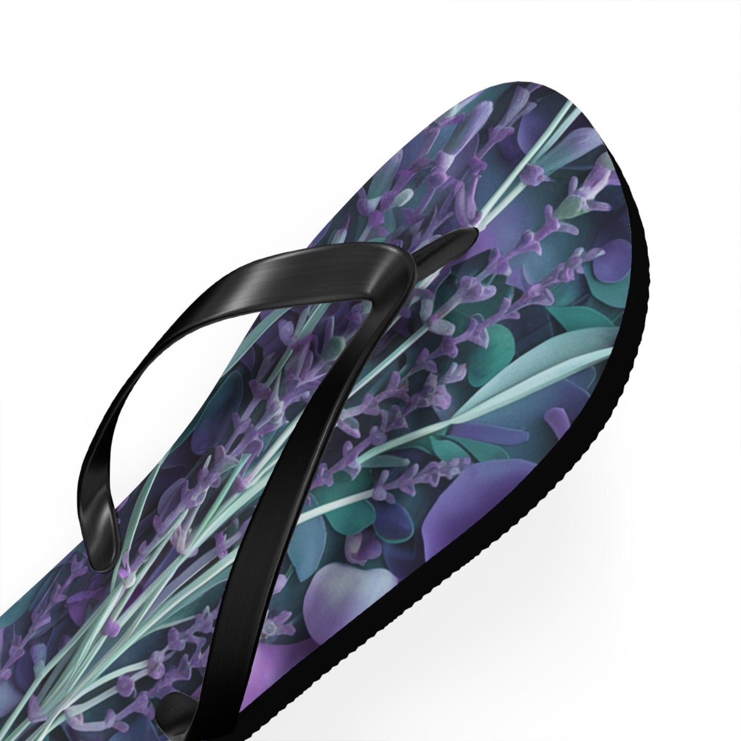 Lavendar Inspired Flip Flops, Express Your Beach Loving Self - Coastal Collections