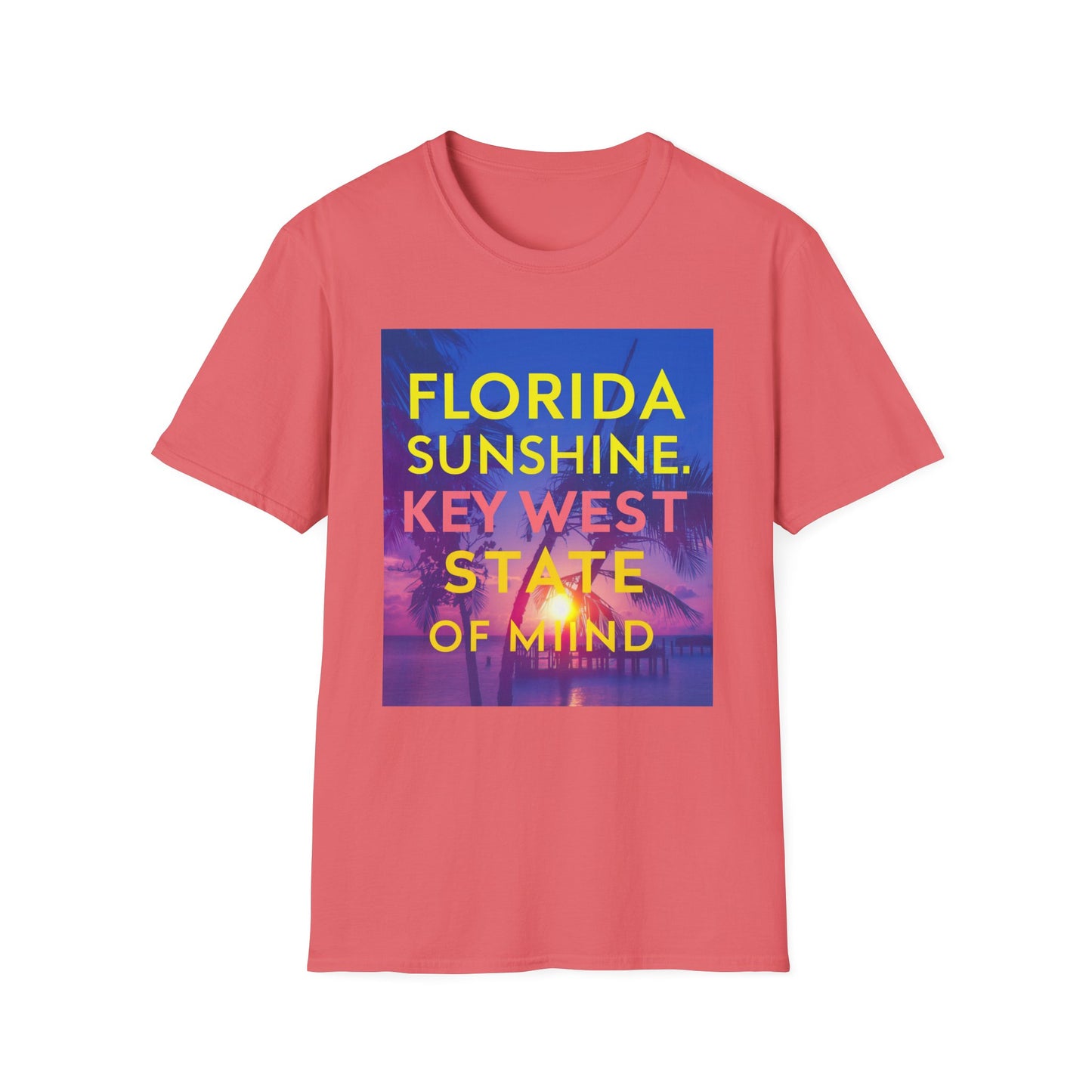 Florida Sunshine, Keywest - Unisex Softstyle T-Shirt