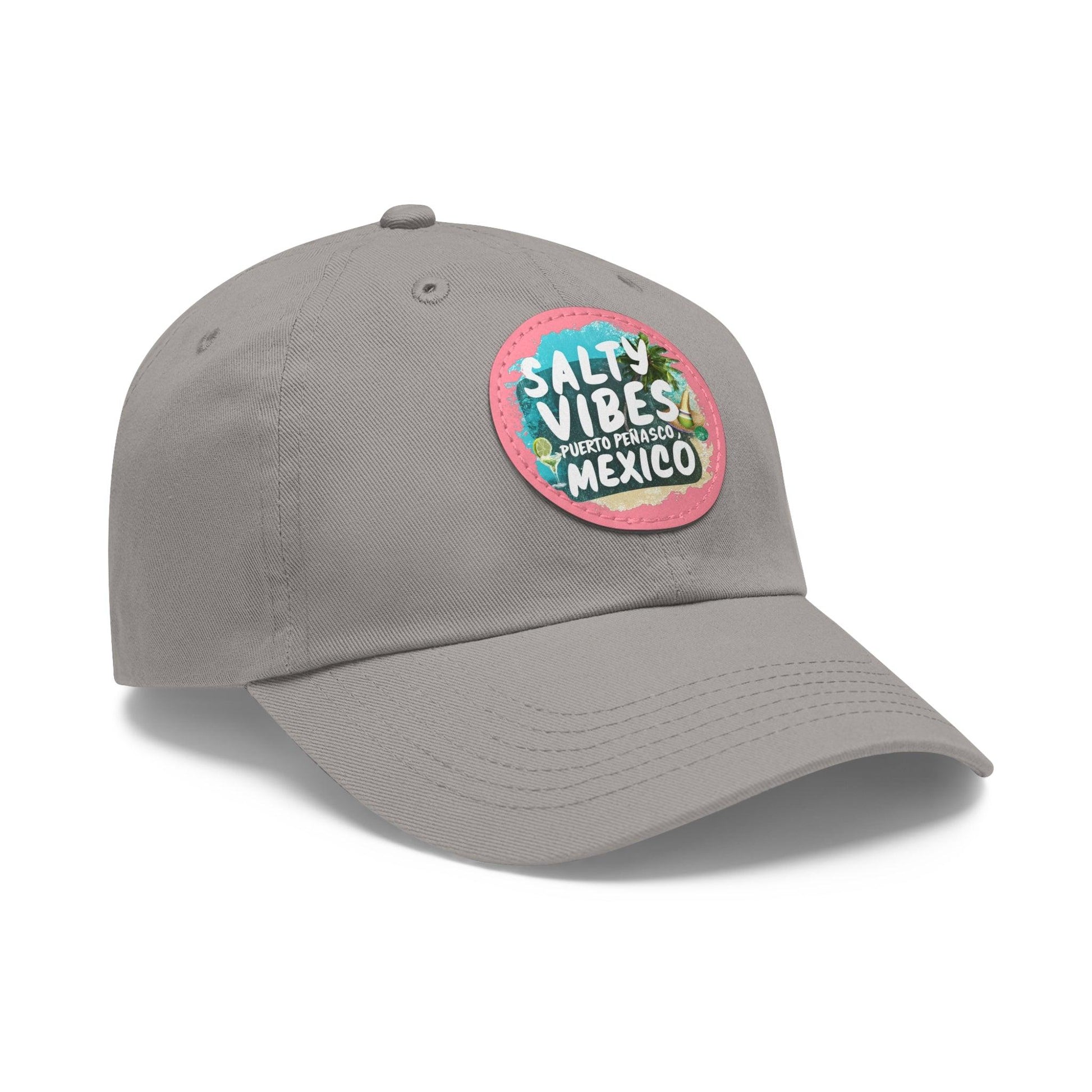 Salty Vibes Puerto Penasco Cap, Beach Hair Day Hat, Inspirational Beach Inspired Cap - Coastal Collections